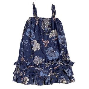 Baby Gap floral spaghetti strap dress size 4